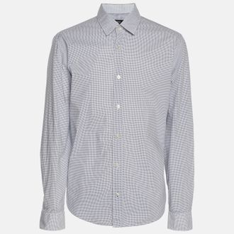 HUGO BOSS Boss By Hugo Boss Light Blue Cotton Long Sleeve Shirt