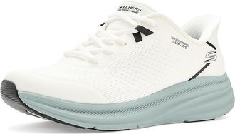 Skechers Bobs Skillz - Too Essential Womens Shoes White Grey : 8.5 B - Medium, Synthetic