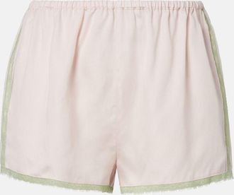 Poss&eacute; Shorts Perla con encaje