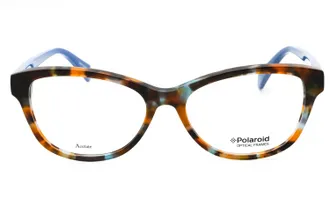 Polaroid PLDD370 Tortoiseshell Cat-Eye Eyeglasses - Brown