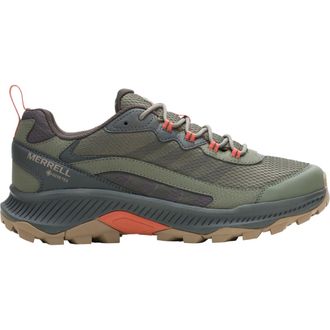 Merrell Wanderschuh MERRELL SPEED STRIKE 2 GORE-TEX, Herren, Gr. 47, gr&uuml;n (olive), Synthetik, Schuhe Wanderschuh, wasserdicht