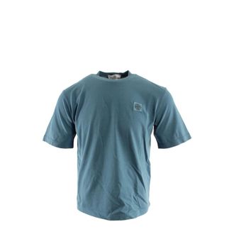 Stone Island T-shirt - Heren - T-shirts - Blauw - XS - Tops
