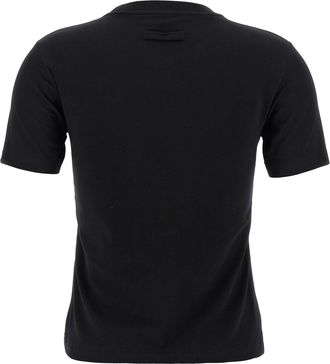 Jean Paul Gaultier Womens Black Cotton T-Shirt