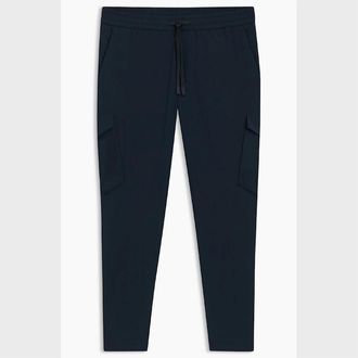 HUGO BOSS Mens T Urbanex Cargolight Tapered-Fit Trousers - Navy - Size: 30