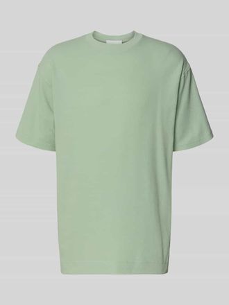 Armedangels Armedangels Relaxed Fit T-Shirt aus reiner Bio-Baumwolle Modell MAARKOS WAFFLE in Lind, Gr&ouml;&szlig;e XXL