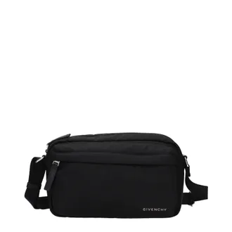 Givenchy Borsa Givenchy Con Tracolla Uomo In Tessuto Nero