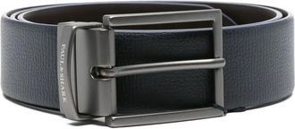 Paul & Shark Cintura in pelle con fibbia - Blu