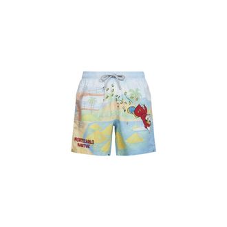 MC2 Saint Barth Beachwear, male, Multicolor, Size: XL Gustavia Mid-length Swim Shorts