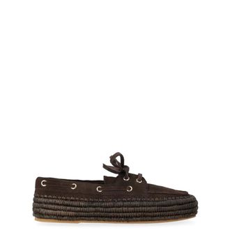 Paloma Barcel&oacute; Sailor Shoes, female, Brown, Size: 11 US Penelope Suede