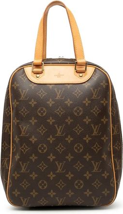 Louis Vuitton Borsa a mano Excursion con monogramma 2001 - Marrone