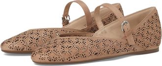 Lucky Brand Cyrena2 Womens Flat Shoes Porcini : 9.5 B - Medium, Leather/Synthetic
