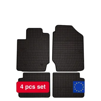 OEM Alfombrillas Para Coche, Hechas A Medida Para Sed&aacute;n, De Goma Resistente, Negras