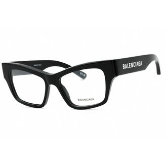 Balenciaga Ladies Black Cat Eye Eyeglass Frames BB0378O
