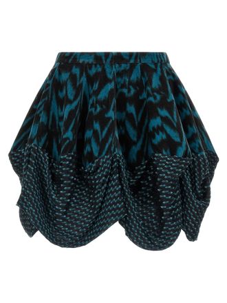 Kiko Kostadinov Multicolor Cotton Long Womens Skirt