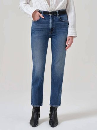 Citizens Of Humanity Zhurie Ankle Straight Leg Pants In Abalone