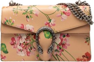 Gucci Pre-owned Leren Crossbodytas - Dames - Vintage Schoudertas - Oranje - ONE Size - Leer - Vintage