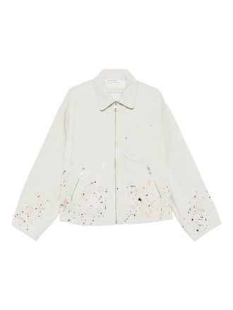 &Eacute;tudes Studio zip-fastening overshirt - Neutrals