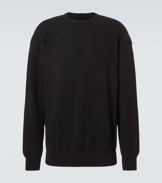 Rick Owens Jumbo LS virgin wool sweater