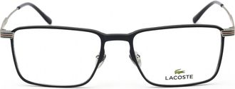 Lacoste L2285E Metal Rectangle Eyeglasses - Gold