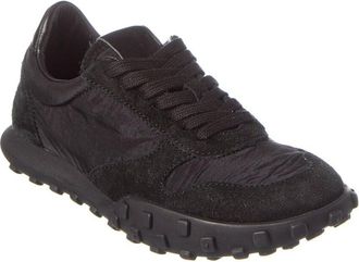 Jil Sander Nylon & Suede Sneaker