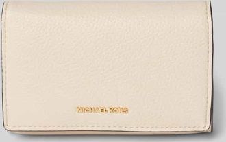 Michael Kors Portemonnaie mit Label-Applikation Modell BRYANT in Ecru, Größe 1