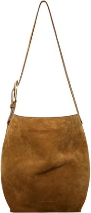 Margaux Lonnberg Edie Bucket Bag - Dames - Schoudertassen - Beige - ONE Size - Leer - Tassen