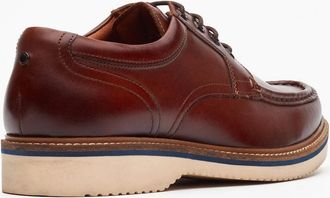 base Mens Base London Langdon Leather Mens Tan Boat Shoes - Brown - Size: 11