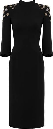 Jenny Packham Abito midi con decorazione - Nero