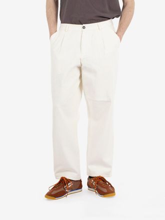 Universal Works Slub drill Duke pant ecru