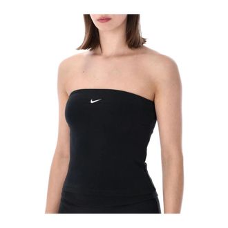 Nike Top a fascia - - Sport - Donna - Nero - S