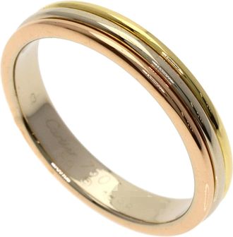 Cartier Pink Gold White Gold Yellow Gold Yellow Gold (18K) Pink Gold (18K) White Gold (18K) Band Ring (Pre-Owned)