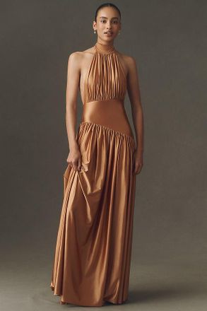 Anthropologie Delfi Laurel Maxi Dress