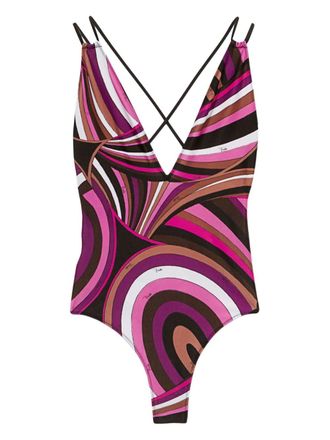 Pucci Costume intero con stampa Iride - 66