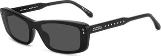 Isabel Marant Zwart/Grijs Zonnebril IM 0243/G/S - Dames - Zonnebrillen - Zwart - 57 MM - Accessoires