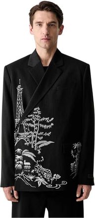 Kenzo Blazer monopetto - - Jackets - Uomo - Nero - M
