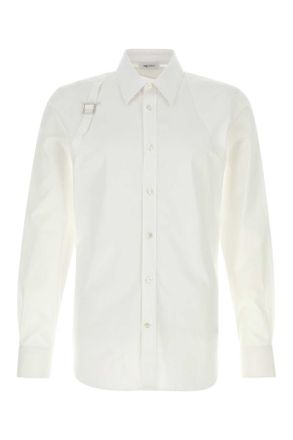 Alexander McQueen Alexander Mcqueen White Poplin Shirt