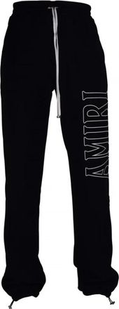 Amiri Zoltar Trainingsbroeken - Heren - Sweatpants - Zwart - M - Katoen - Broeken