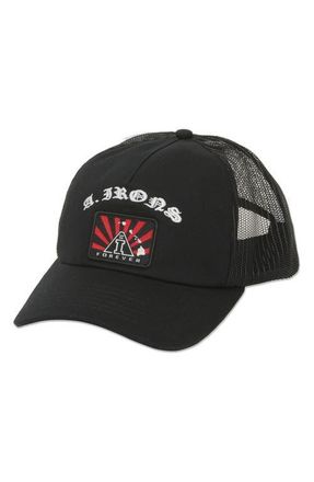 Billabong A.I. Rising Sun Snapback Trucker Hat in Black at Nordstrom