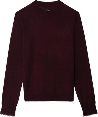 Zadig&Voltaire Maglione Ivy girocollo - Rosso