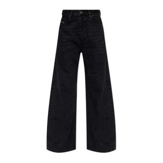 Diesel 1996 D-Sire Jeans - Dames - Loose Fit Jeans - Zwart - W30 L32 - Katoen - Jeans