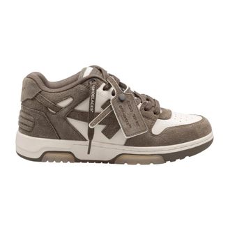 Off-white Schoenen, Heren, Beige, 42 EU, Leer, Out Of Office Sneaker