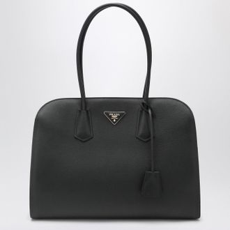 Prada Large shopping bag in black leather