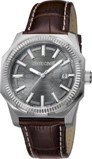 Roberto Cavalli by Franck Muller Quartz Grey Dial Mens Watch EMLFAO-IFAAM-FM209