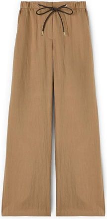 Motivi Broeken, Dames, Beige, XS, Wide Broeken