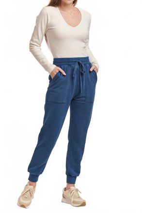 Dear John Denim Dahlia Jogger Pants In Dark Indigo