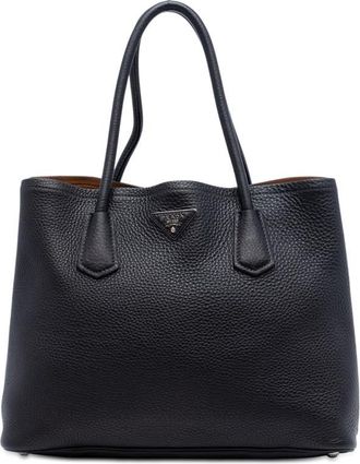 Prada Pre-owned Prada Medium Vitello Daino Cuir Double Handle Satchel Ladies IFQ1NN6C6787MV2B