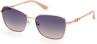 Guess GU7884 28W Womens Sunglasses Gold Size 57