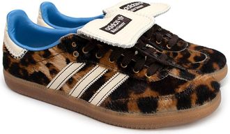 adidas Adidas x Wales Bonner Leopard Pony Hair Samba Trainers Size 46