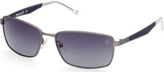 Timberland TB9233 Polarized 09D Mens Sunglasses Grey Size 60