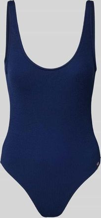 Banana Moon Banana Moon Badeanzug mit Label-Detail Modell BELMAR in Dunkelblau, Gr&ouml;&szlig;e XL